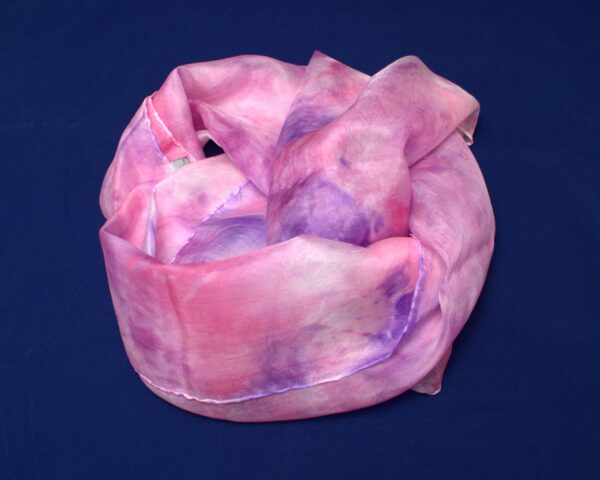 Seidenschal, pink
