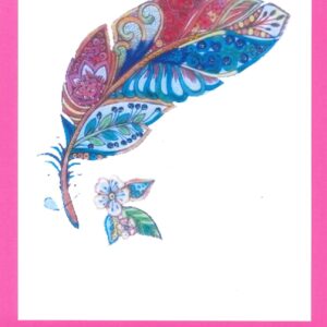 Karte Federkleid Bund A5