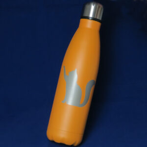 Thermosflasche Orange Katze 500ml
