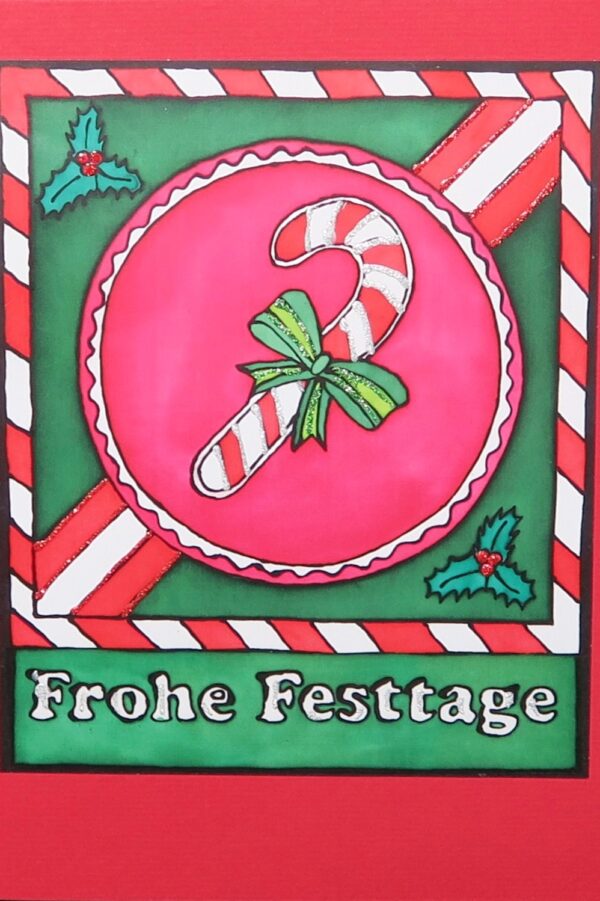Karte Zuckerstange A5