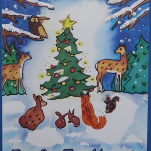 Karte Tierische Weihnachten A5