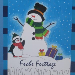 Karte Schneemanns bester Freund A5