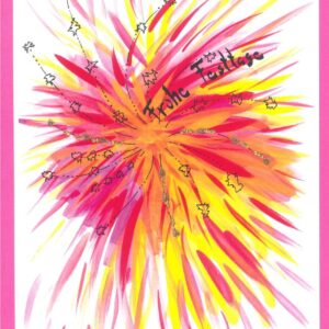 Karte Feuerwerk A5