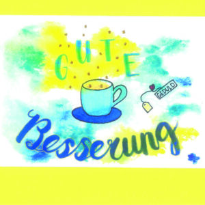 Karte Geduld-Tee A5