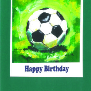 Karte Fussballfieber A5
