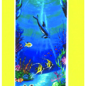 Karte Fische im Meer A5